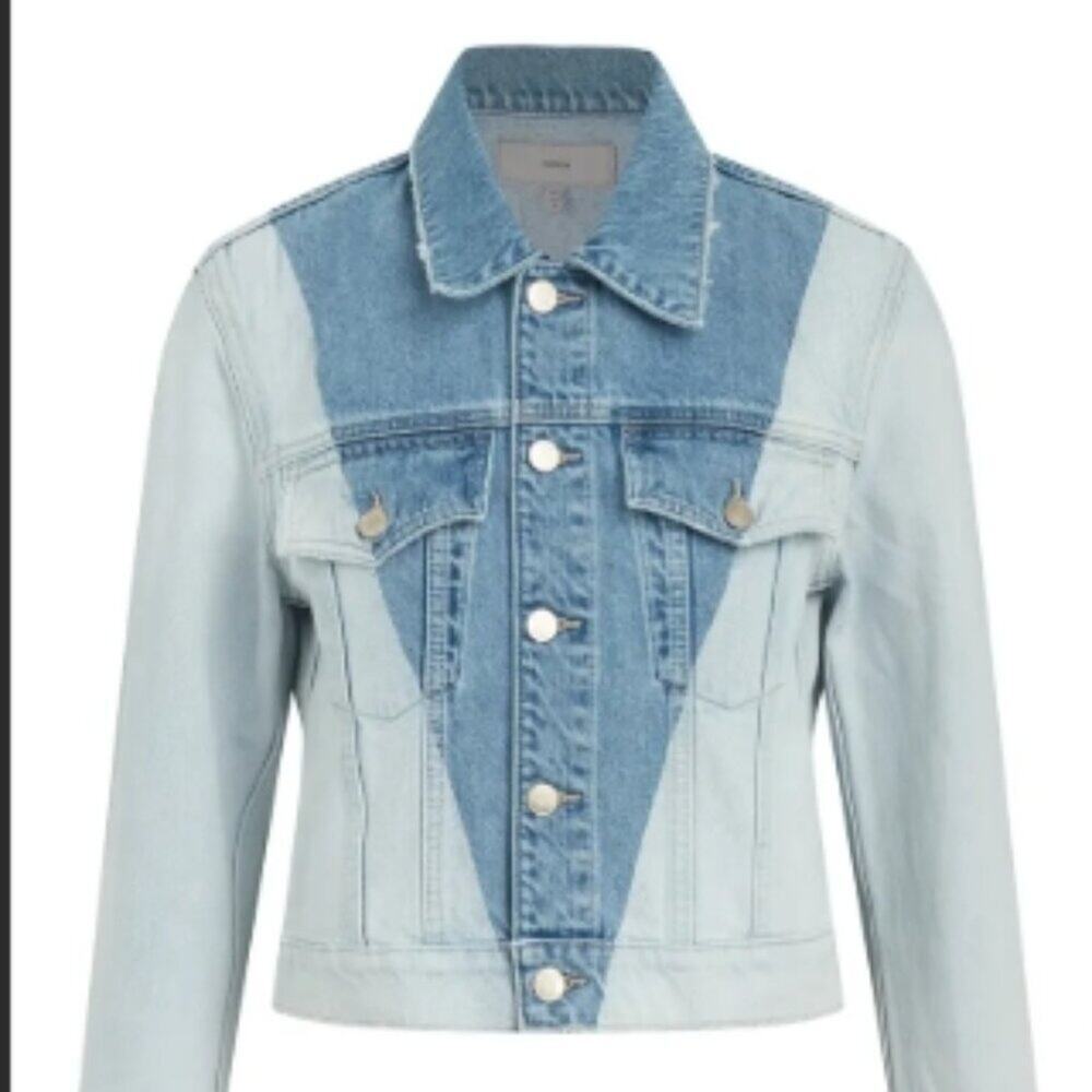 Hudson Jeans Gia Classic Trucker Denim Jacket